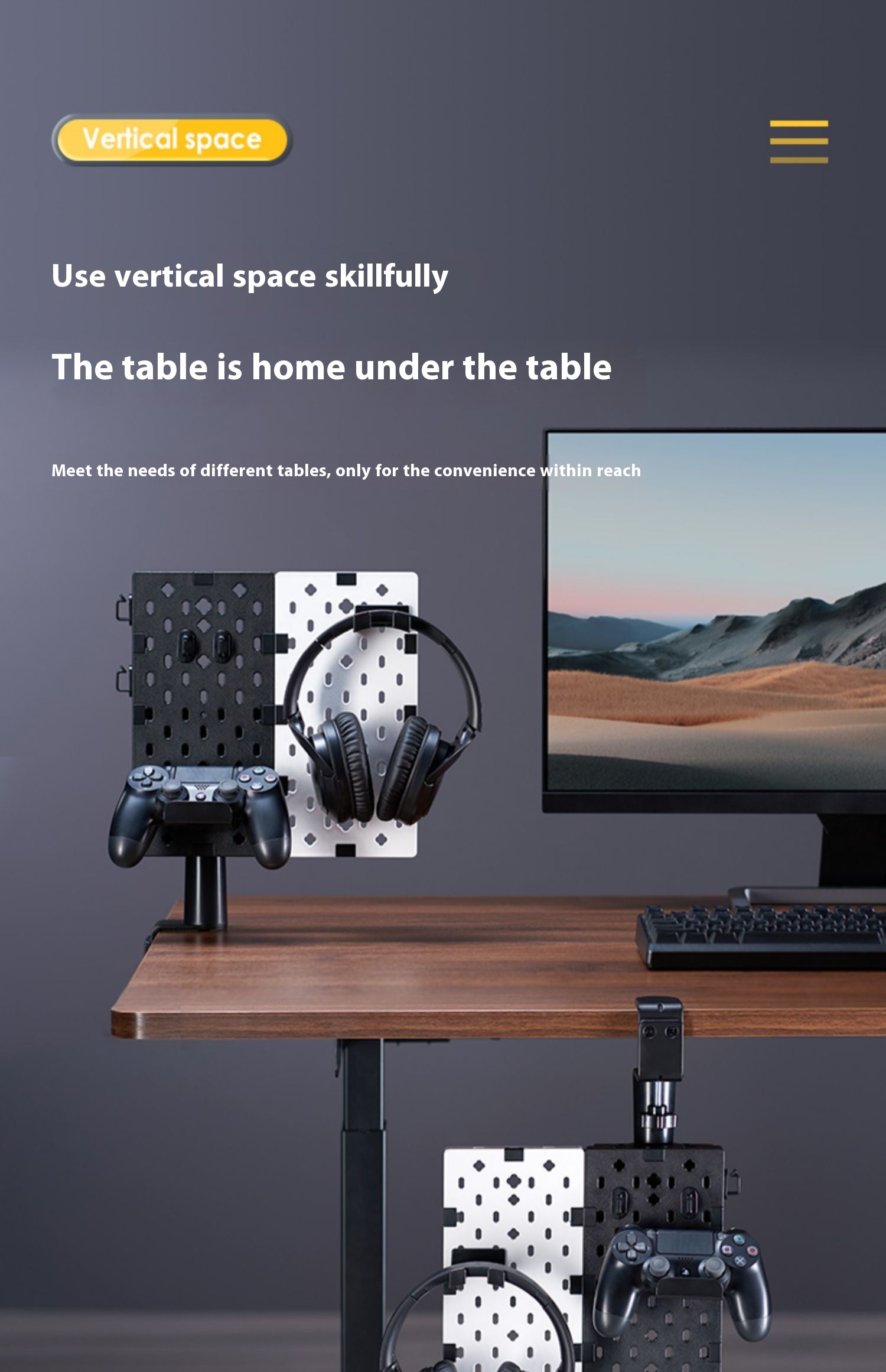 Metal hole board