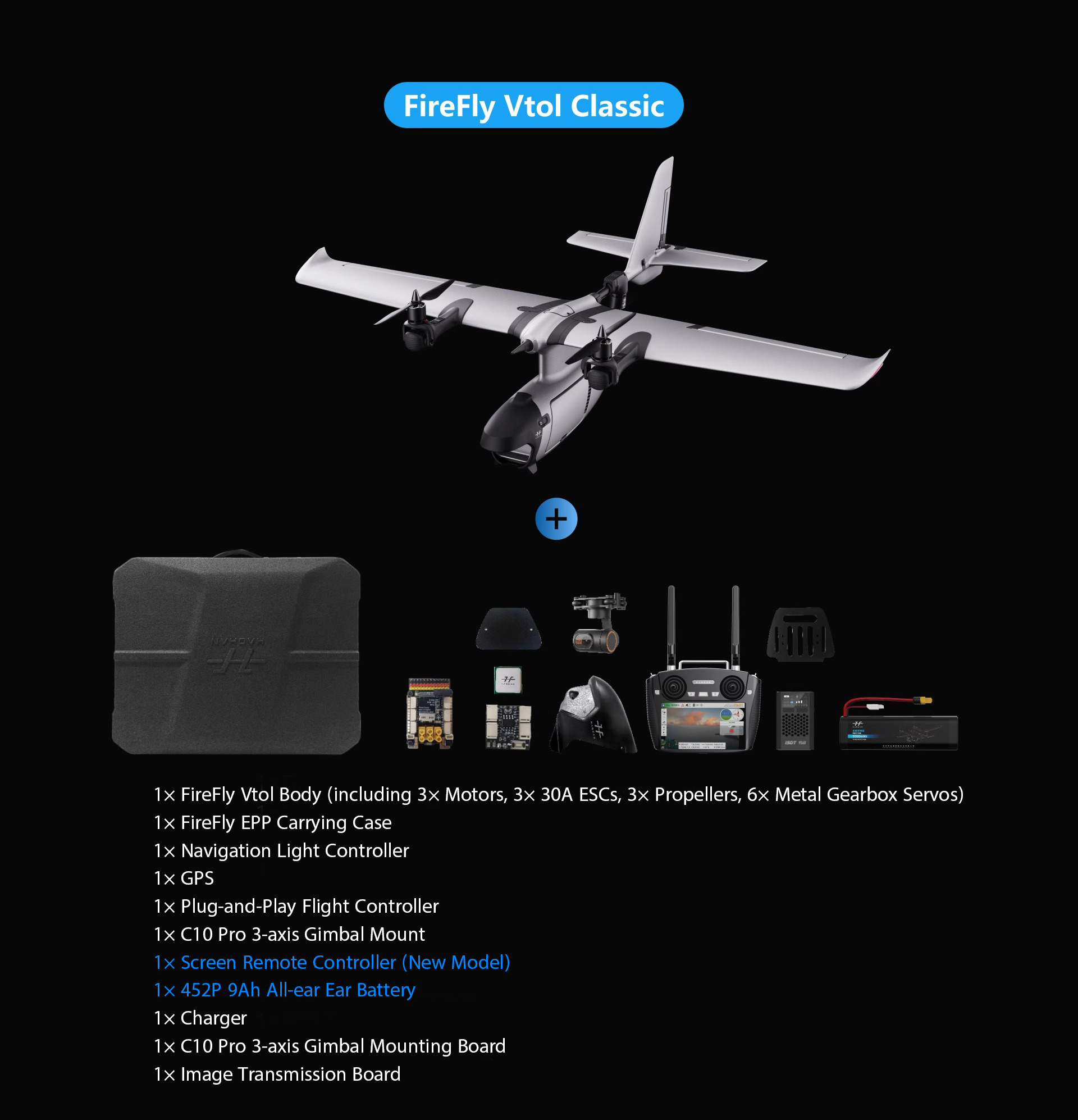 Fixed-wing FPV drone
