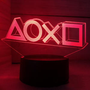 3D night creative atmosphere USB lamp