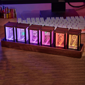 RGB Glow Tube Clock
