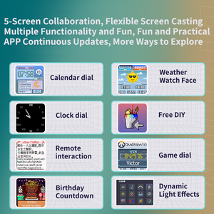 Clock Gaming Desktop Decor