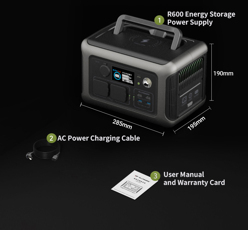 R600 high-power energy storage supply