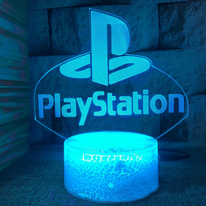 3D night creative atmosphere USB lamp