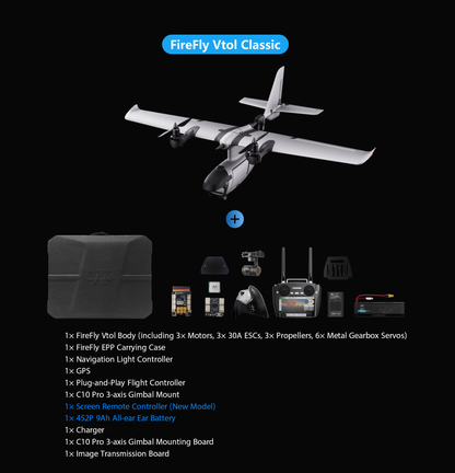 Fixed-wing FPV drone