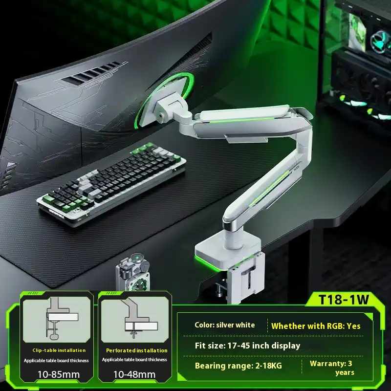 T18-1W RGB monitor bracket