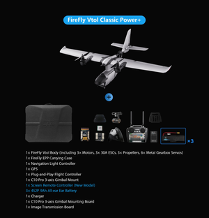 VTOL fixed-wing FPV drone