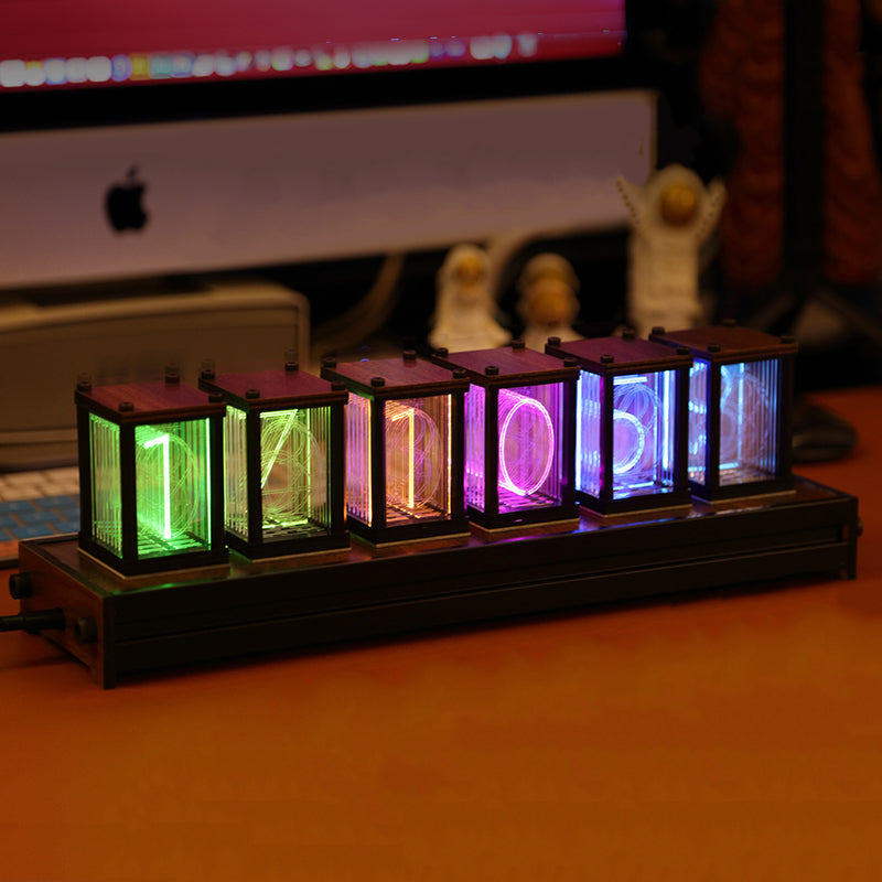 RGB Glow Tube Clock