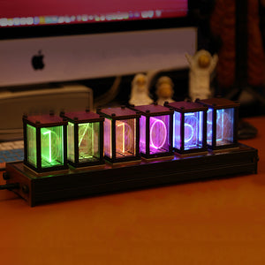 RGB Glow Tube Clock