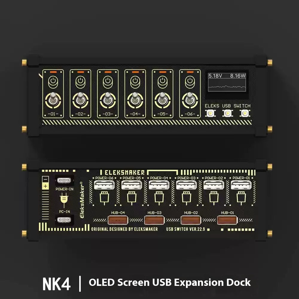 EM block USB power strip