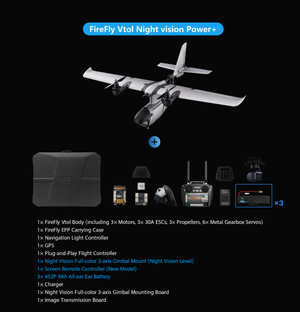 VTOL fixed-wing FPV drone