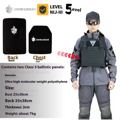 A101 Bulletproof Backpack - American Standard IIIA/GA3 Level