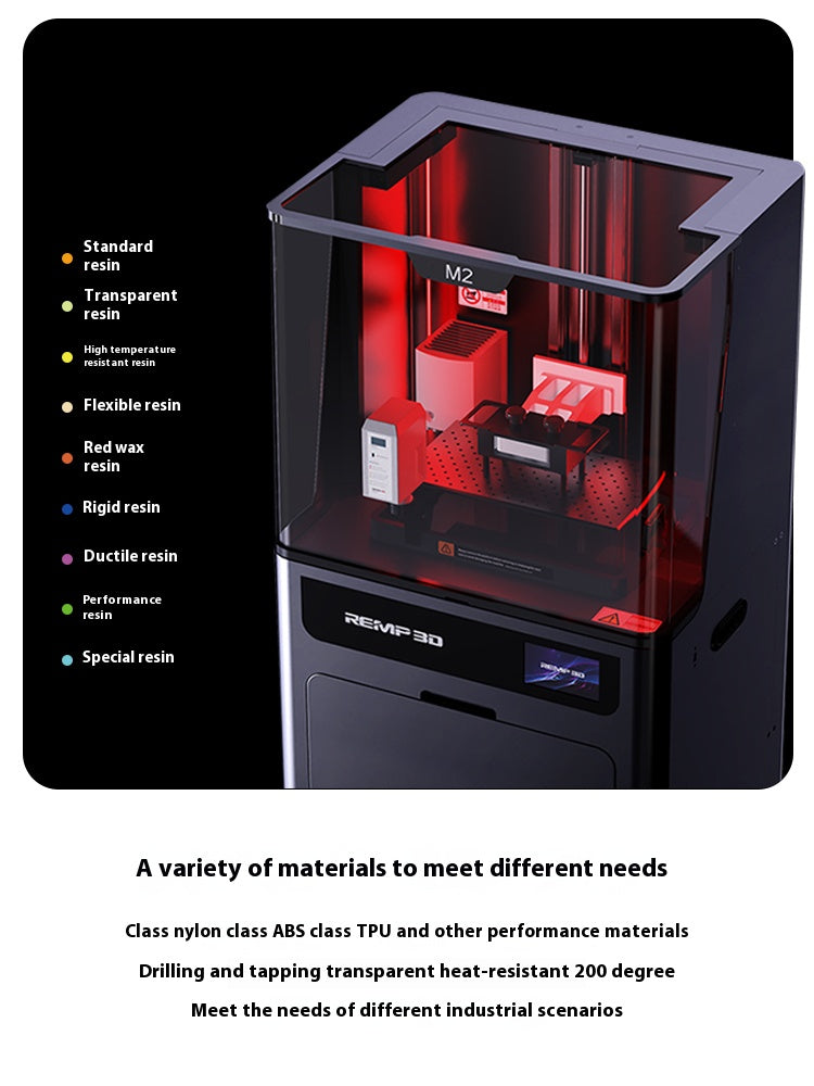 High precision light curing  model 3D printer