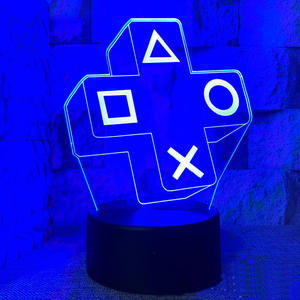 3D night creative atmosphere USB lamp