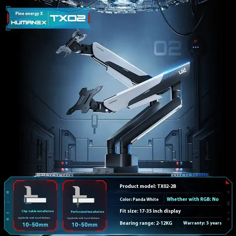 TX02-2G dual-screen monitor holder