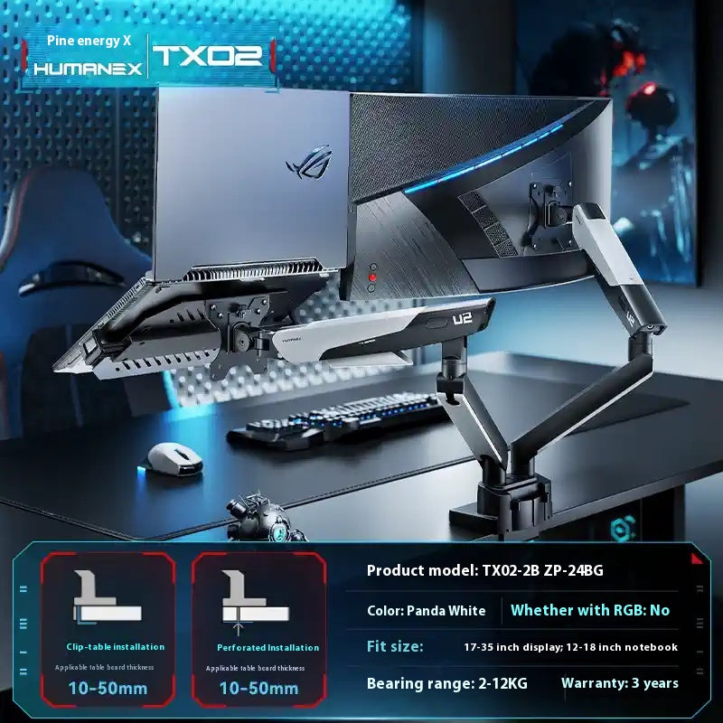 TX02-2G dual-screen monitor holder