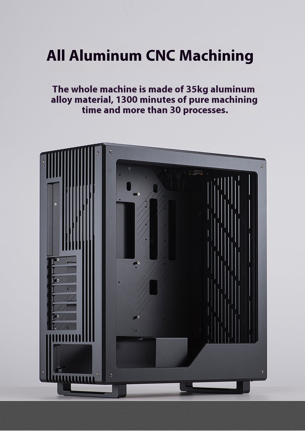 M60 FULL aluminum CNC full tower case