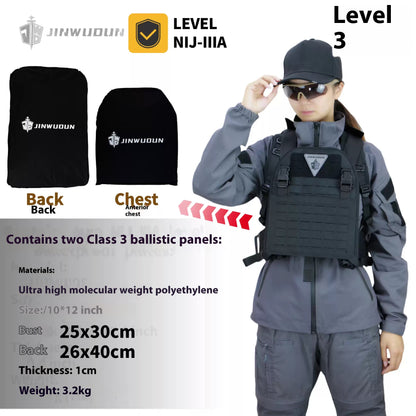 A101 Bulletproof Backpack - American Standard IIIA/GA3 Level