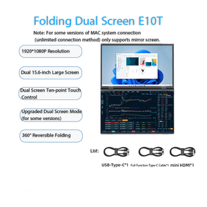 EIMIO 15.6-inch foldable dual-screen