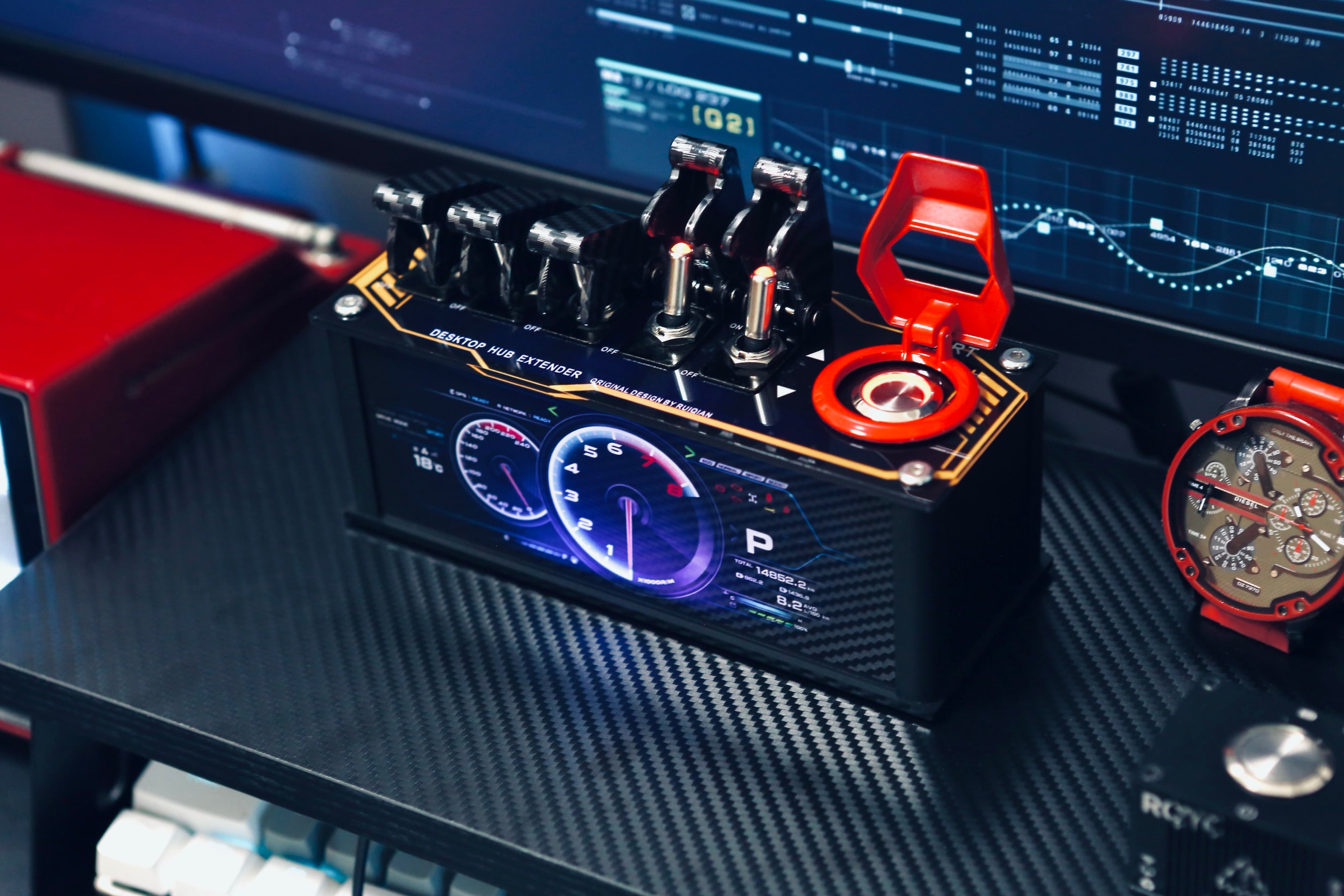 Usb blockchain docking station