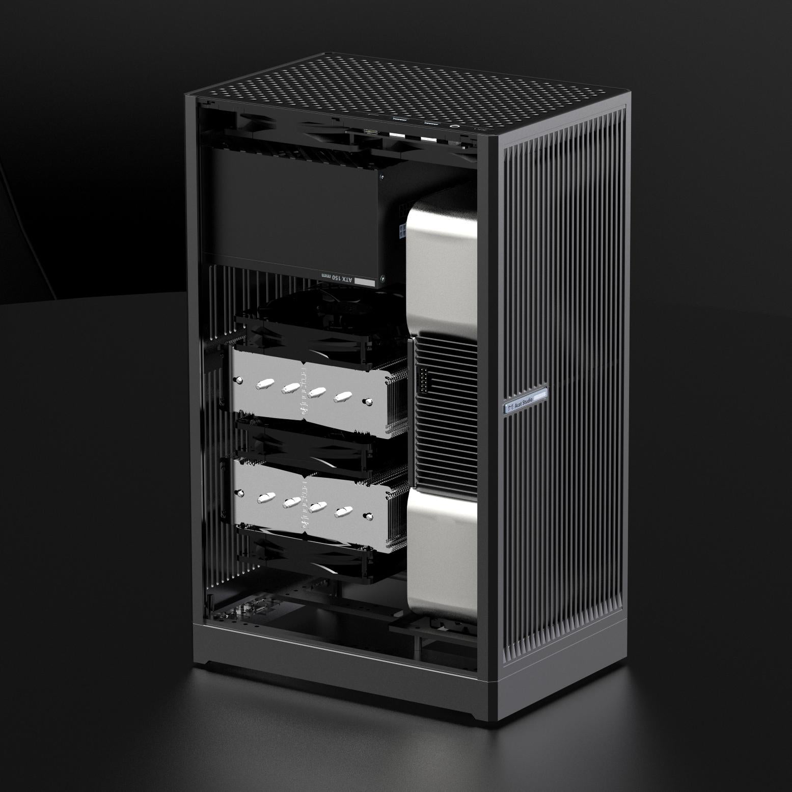 Z1 in-line MATX case
