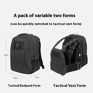 Tactical backpack Tactical vest all-in-one backpack