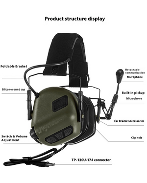 M32X PLUS tactical headset pickup  helmet