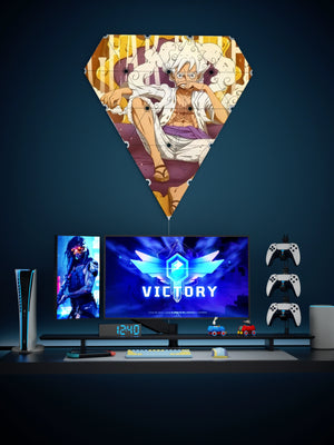 RGB Gaming room triangle light board