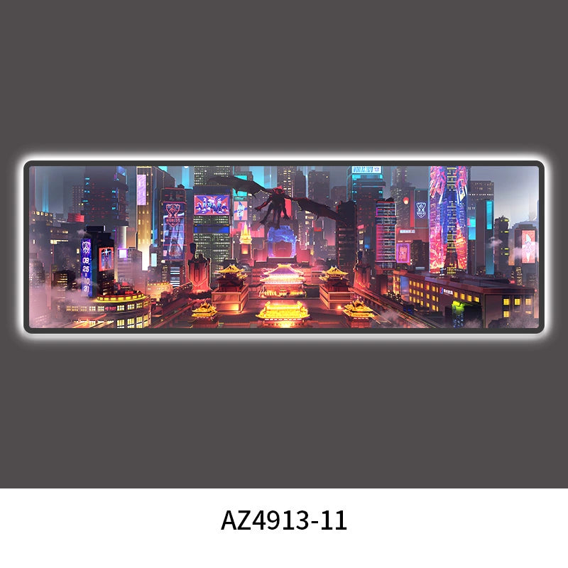 Cyberpunk decorative painting