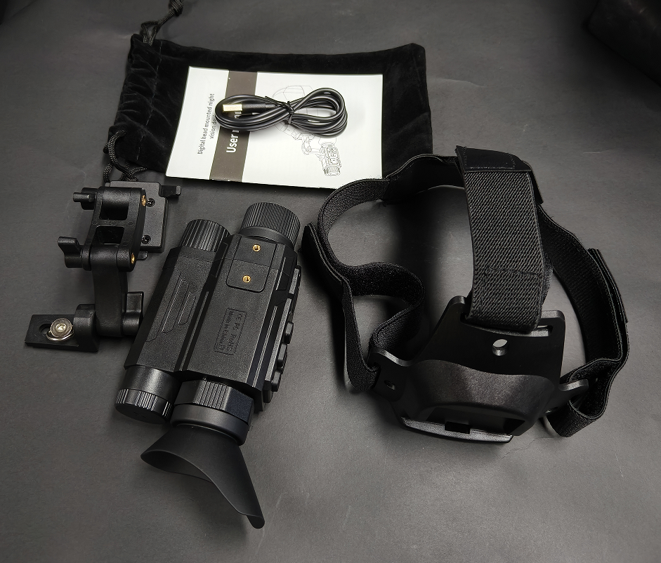 Infrared black night vision