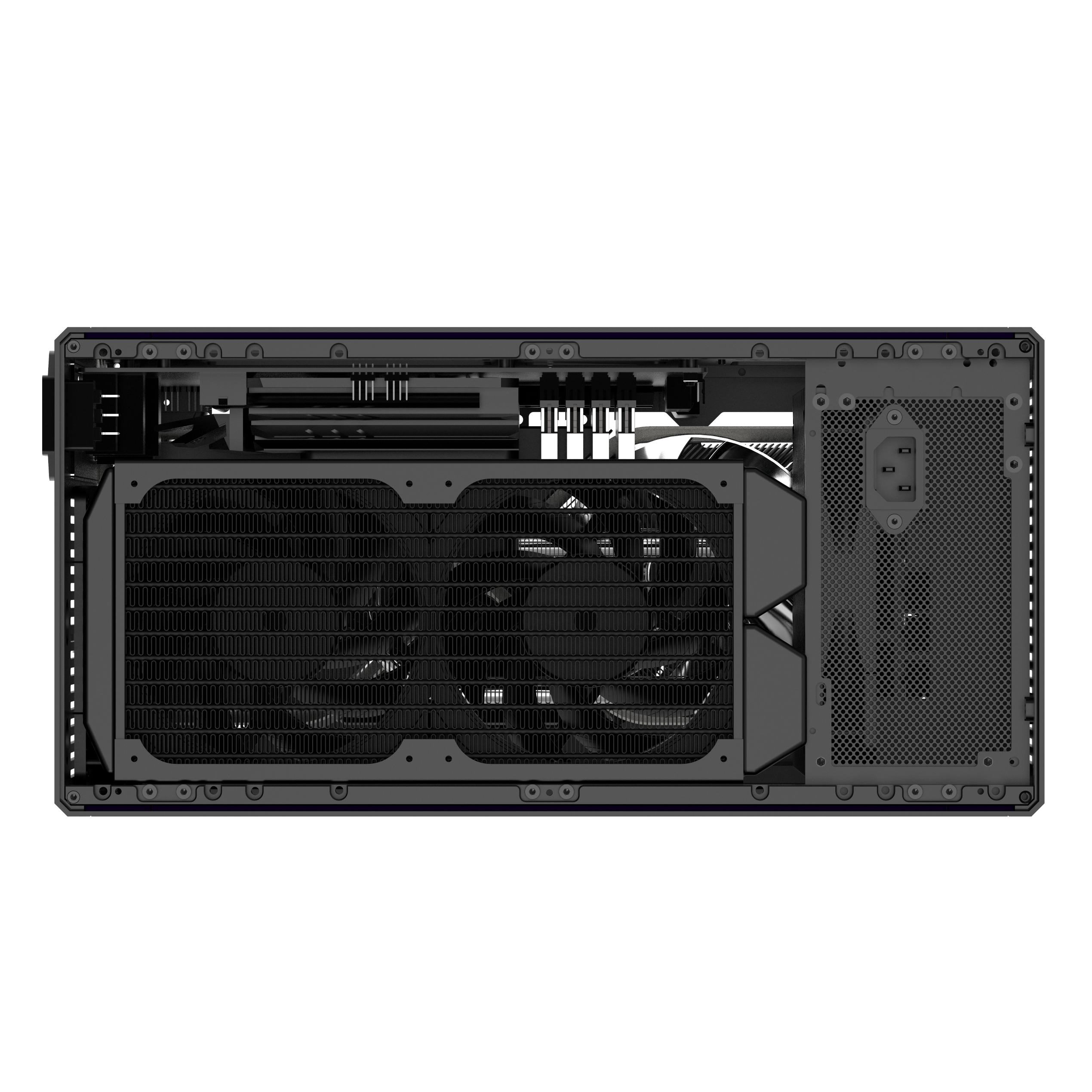 X3 MATX aluminum alloy cnc case