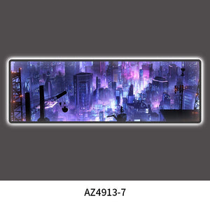 Cyberpunk decorative painting