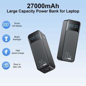 27000mAh power bank large-capacity mobile power supply