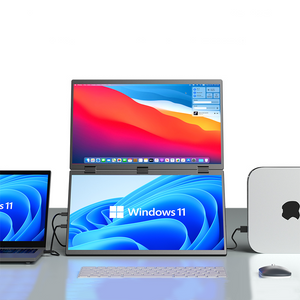 EIMIO 15.6-inch foldable dual-screen