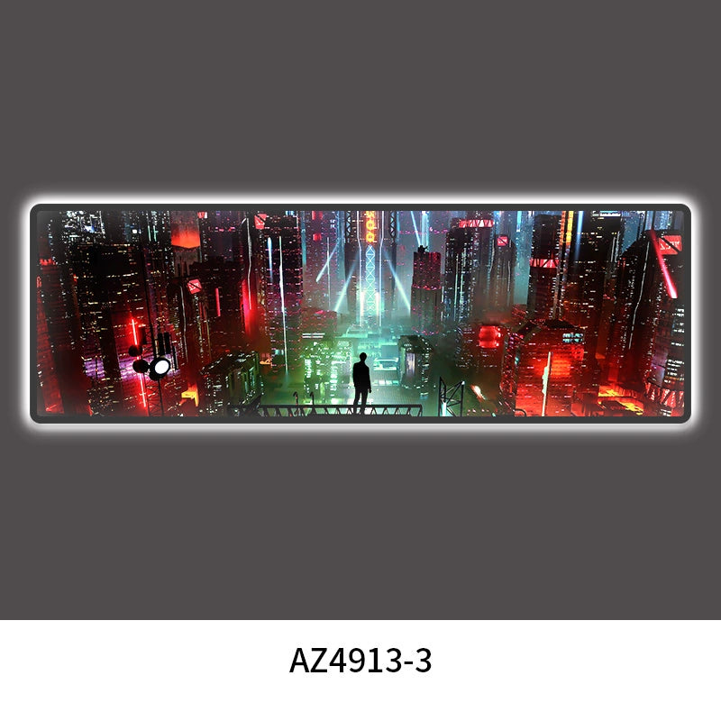 Cyberpunk decorative painting