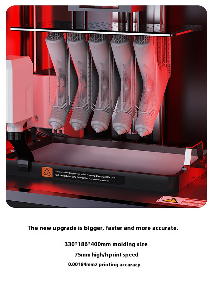 High precision light curing  model 3D printer