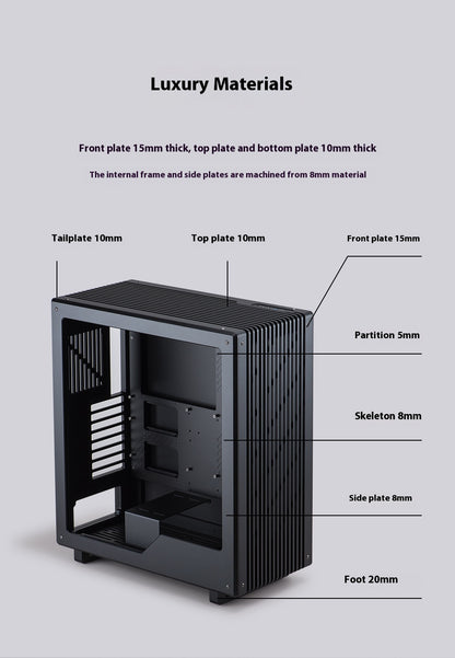 M60 FULL aluminum CNC full tower case