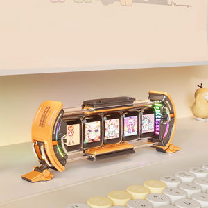 Clock Gaming Desktop Decor